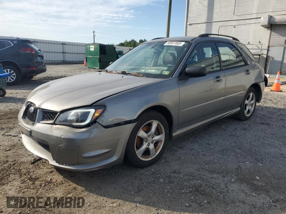 2006 Subaru Impreza i z VIN JF1GG67666H807274, wystawiony jako Copart lot #58957065 z przebiegiem 132 630 mil mil oraz Szkoda całkowita • Salvage title. Historia ofert i sprzedaży dostępna na DreamBid. Obrazek 1.