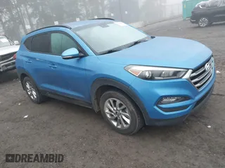 2017 Hyundai Tucson SE Plus with VIN KM8J33A42HU410216, listed as a IAAI auction lot 41337805 with 63,515 mi miles. Bid and sale history available at carsss.com. Image 1.