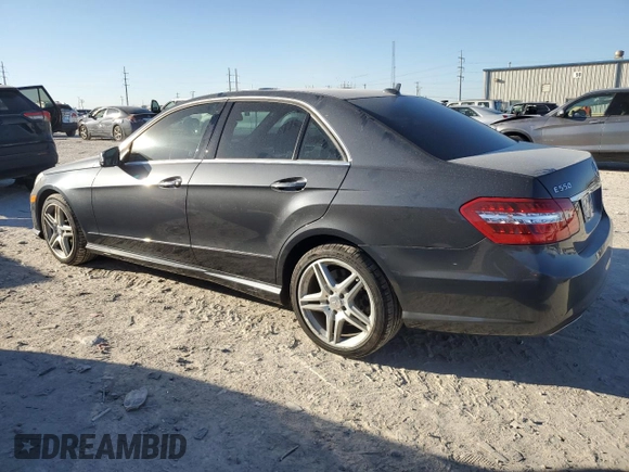 2011 Mercedes-Benz E 550 Luxury with VIN WDDHF7CB7BA310270, listed as a Copart auction lot 46918785 with 90,648 mi miles and Salvage Title. Bid and sale history available at DreamBid. Image 2.