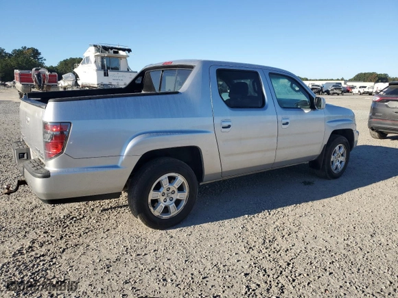 2012 Honda Ridgeline RTS with VIN 5FPYK1F45CB456201, listed as a Copart auction lot 76478624 with 215,684 mi miles and Salvage Title. Bid and sale history available at carsss.com. Image 3.