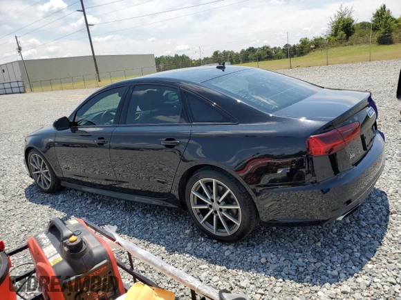 2017 Audi A6 Premium Plus with VIN WAUF2AFC9HN049141, listed as a Copart auction lot 62705535 with 80,614 mi miles and Salvage title. Bid and sale history available at DreamBid. Image 2.