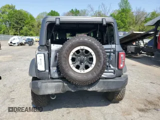 2024 Ford Bronco Outer Banks с VIN 1FMEE8BP1RLA57668, выставлен на аукционе Copart как лот 49614705 с пробегом 20 969 миль миль и Списание • Salvage title. История ставок и продаж доступна на DreamBid. Изображение 6.
