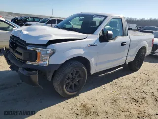 2019 Ford F-150 XL with VIN 1FTMF1CB1KKD94442, listed as a Copart auction lot 44007625 with 200,337 mi miles and Salvage Title. Bid and sale history available at carsss.com. Image 1.
