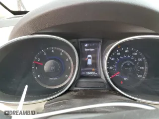 2013 Hyundai Santa Fe 2.0T Sport with VIN 5XYZUDLA0DG035077, listed as a Copart auction lot 45754335 with 124,952 mi miles and Salvage Title. Bid and sale history available at carsss.com. Image 9.