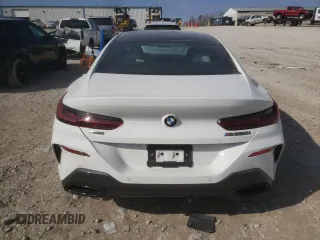 2022 BMW 8 Series M850i z VIN WBAGV8C03NCH10560, wystawiony jako Copart lot #44026465 z przebiegiem 21 292 mil mil oraz Szkoda całkowita • Salvage title. Historia ofert i sprzedaży dostępna na DreamBid. Obrazek 6.