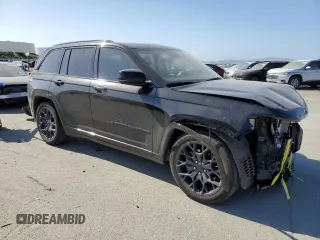 2023 Jeep Grand Cherokee Summit Reserve z VIN 1C4RJYE62PC652630, wystawiony jako Copart lot #55110525 z przebiegiem 21 186 mil mil oraz Szkoda całkowita • Salvage title. Historia ofert i sprzedaży dostępna na DreamBid. Obrazek 4.