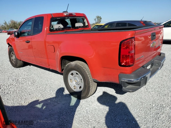 2016 Chevrolet Colorado 2WD WT with VIN 1GCHSBEA7G1233551, listed as a Copart auction lot 43631595 with 69,892 mi miles and Clean Title. Bid and sale history available at carsss.com. Image 2.