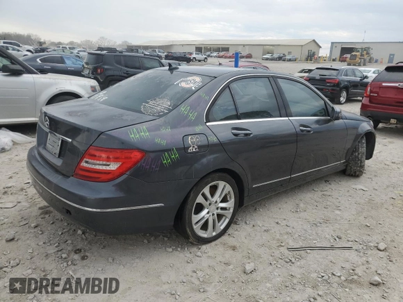 2013 Mercedes-Benz C-Class C 250 Sport with VIN WDDGF4HB8DR263273, listed as a Copart auction lot 50776885 with 177,264 mi miles and Clean Title. Bid and sale history available at carsss.com. Image 3.