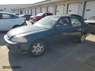 1998 Honda Civic EX with VIN 1HGEJ864XWL048125, listed as a Copart auction lot 73940844 with 146,271 mi miles and Salvage Title. Bid and sale history available at carsss.com. Image 1.