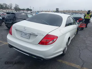 2009 Mercedes-Benz CL 550 with VIN WDDEJ86X09A020980, listed as a IAAI auction lot 41442823 with 132,841 mi miles and . Bid and sale history available at DreamBid. Image 4.