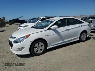2012 Hyundai Sonata Hybrid z VIN KMHEC4A40CA044368, wystawiony jako Copart lot #58782435 z przebiegiem 169 333 mil mil oraz Czysty tytuł • Clean title. Historia ofert i sprzedaży dostępna na DreamBid. Obrazek 1.