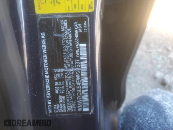 2014 MINI Countryman S с VIN WMWZC3C54EWP27537, выставлен на аукционе Copart как лот 49628855 с пробегом 95 958 миль миль и Списание • Salvage title. История ставок и продаж доступна на DreamBid. Изображение 15.