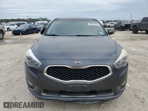 2016 Kia Cadenza Premium with VIN KNALN4D76G5221688, listed as a Copart auction lot 87072754 with 178,914 mi miles and Salvage Title. Bid and sale history available at carsss.com. Image 5.
