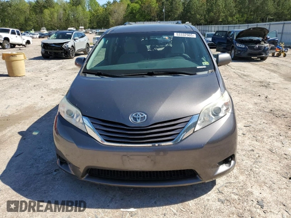 2016 Toyota Sienna LE AAS с VIN 5TDKK3DC7GS723554, выставлен на аукционе Copart как лот 53332905 с пробегом 131 216 миль миль и Списание • Salvage title. История ставок и продаж доступна на DreamBid. Изображение 5.