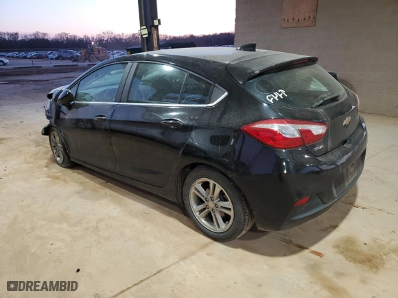 2017 Chevrolet Cruze LT with VIN 3G1BE6SMXHS520832, listed as a Copart auction lot 42002865 with 72,430 mi miles and Salvage Title. Bid and sale history available at carsss.com. Image 2.