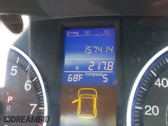 2010 Honda CR-V EX-L with VIN JHLRE4H78AC006309, listed as a IAAI auction lot 42072308 with 157,414 mi miles and . Bid and sale history available at DreamBid. Image 15.