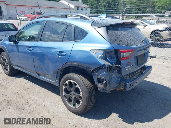 2021 Subaru Crosstrek Premium with VIN JF2GTAPC9MH361392, listed as a IAAI auction lot 42530612 with 13,121 mi miles and . Bid and sale history available at DreamBid. Image 3.