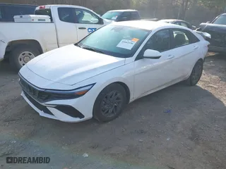 2024 Hyundai Elantra SEL with VIN KMHLM4DG4RU681037, listed as a IAAI auction lot 41662196 with 10,390 mi miles. Bid and sale history available at carsss.com. Image 17.