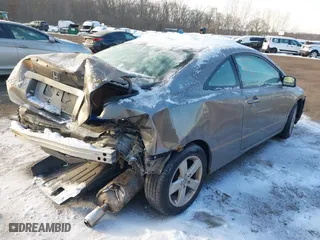 2008 Honda Civic Cpe EX-L with VIN 2HGFG12918H518666, listed as a IAAI auction lot 41373407 with 218,852 mi miles. Bid and sale history available at carsss.com. Image 6.