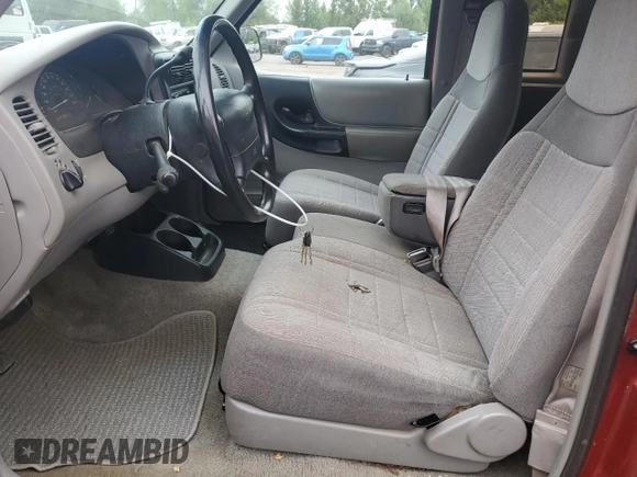 1997 Ford Ranger XLT with VIN 1FTCR14X8VPA07177, listed as a Copart auction lot 61021595 with 161,687 mi miles and Clean title. Bid and sale history available at DreamBid. Image 7.