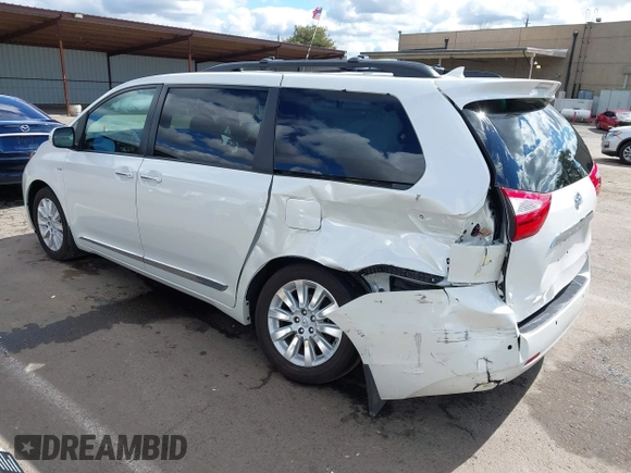 2016 Toyota Sienna Ltd with VIN 5TDDK3DC3GS144473, listed as a IAAI auction lot 41681218 with 32,080 mi miles. Bid and sale history available at carsss.com. Image 3.
