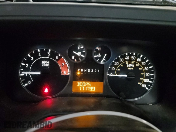 2007 Hummer H3 SUV with VIN 5GTDN13E478237997, listed as a Copart auction lot 77562024 with 171,799 mi miles and Salvage Title. Bid and sale history available at carsss.com. Image 9.