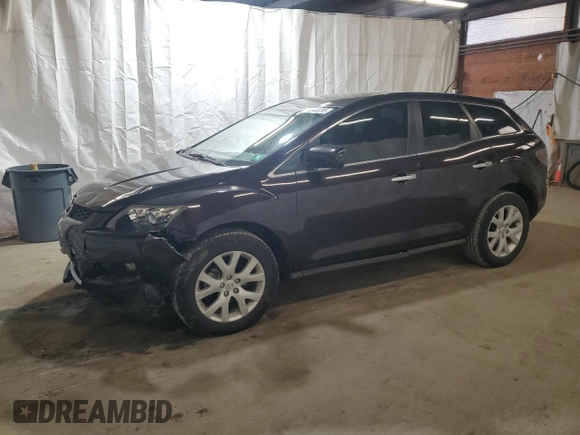2008 Mazda CX-7 Sport with VIN JM3ER293480213086, listed as a Copart auction lot 53843235 with 101,842 mi miles and Salvage Title. Bid and sale history available at carsss.com. Image 1.
