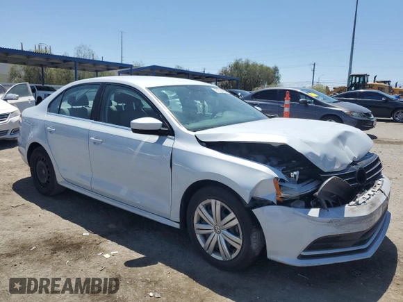 2017 Volkswagen Jetta S with VIN 3VW2B7AJ1HM292914, listed as a Copart auction lot 61734325 with 111,947 mi miles and Salvage title. Bid and sale history available at DreamBid. Image 4.