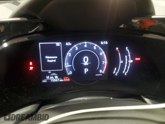 2024 Lexus NX with VIN 2T2AGCEZXRC034292, listed as a Copart auction lot 81203804 with 15,567 mi miles and Salvage Title. Bid and sale history available at carsss.com. Image 9.