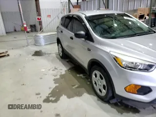 2017 Ford Escape S with VIN 1FMCU0F77HUA21014, listed as a Copart auction lot 58357195 with 46,722 mi miles and Salvage title. Bid and sale history available at DreamBid. Image 14.