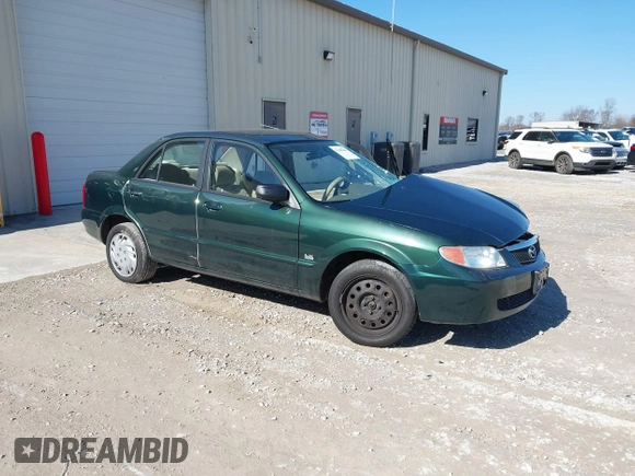 2001 Mazda Protege LX with VIN JM1BJ225310404647, listed as a IAAI auction lot 41480466 with 115,606 mi miles and . Bid and sale history available at carsss.com. Image 1.
