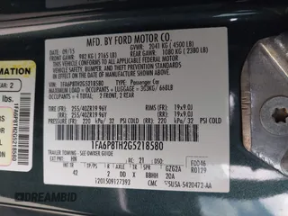2016 Ford Mustang EcoBoost with VIN 1FA6P8TH2G5218580, listed as a IAAI auction lot 42044827 with 76,173 mi miles and . Bid and sale history available at carsss.com. Image 9.