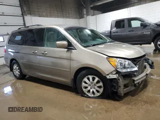 2009 Honda Odyssey EX-L with VIN 5FNRL38759B402158, listed as a Copart auction lot 52025715 with 239,340 mi miles and Salvage Title. Bid and sale history available at carsss.com. Image 4.
