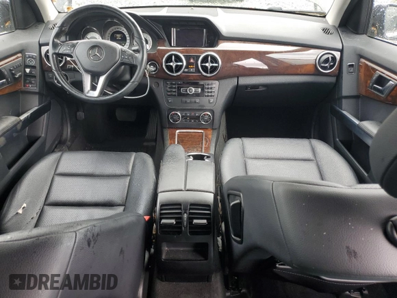 2015 Mercedes-Benz GLK with VIN WDCGG5HB4FG346592, listed as a Copart auction lot 52861185 with 107,369 mi miles and Salvage Title. Bid and sale history available at carsss.com. Image 8.