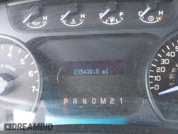 2011 Ford F-150 XL with VIN 1FTEX1CM3BFC31724, listed as a IAAI auction lot 41874831 with 235,430 mi miles. Bid and sale history available at carsss.com. Image 15.