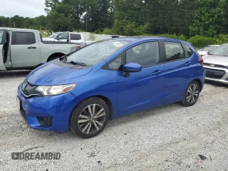 2016 Honda Fit EX z VIN JHMGK5H70GX032857, wystawiony jako Copart lot #59891835 z przebiegiem 76 926 mil mil oraz Czysty tytuł • Clean title. Historia ofert i sprzedaży dostępna na DreamBid. Obrazek 1.
