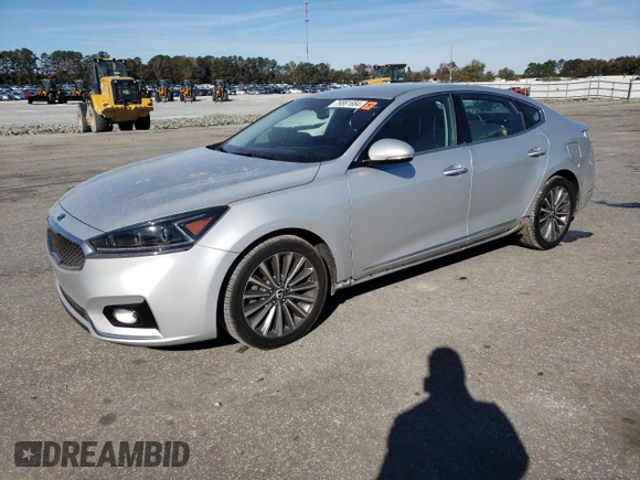2017 Kia Cadenza Premium with VIN KNALB4J17H5086263, listed as a Copart auction lot 79861684 with 134,624 mi miles and Salvage Title. Bid and sale history available at carsss.com. Image 1.