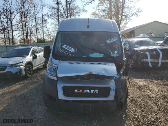 2022 Ram ProMaster Cargo Van with VIN 3C6LRVDG8NE101302, listed as a Copart auction lot 78236874 with 31,806 mi miles and Salvage Title. Bid and sale history available at carsss.com. Image 5.