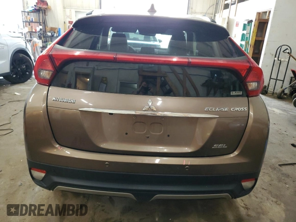 2019 Mitsubishi Eclipse Cross SE with VIN JA4AT5AA9KZ023236, listed as a Copart auction lot 61265435 with 62,609 mi miles and Salvage title. Bid and sale history available at DreamBid. Image 6.