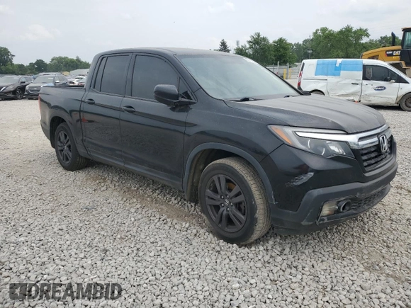 2019 Honda Ridgeline Sport with VIN 5FPYK2F19KB007811, listed as a Copart auction lot 60215205 with 189,323 mi miles and Salvage title. Bid and sale history available at DreamBid. Image 4.