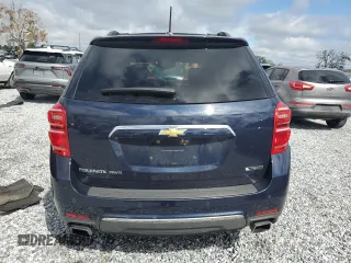 2017 Chevrolet Equinox Premier with VIN 2GNFLGE36H6106931, listed as a Copart auction lot 46867175 with 121,306 mi miles and Salvage Title. Bid and sale history available at carsss.com. Image 6.
