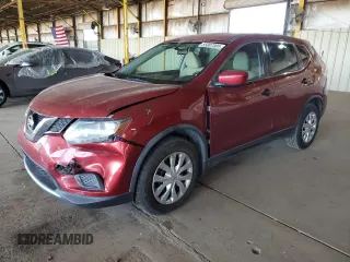 2016 Nissan Rogue SV with VIN JN8AT2MT9GW008704, listed as a Copart auction lot 55087305 with 98,594 mi miles and Salvage Title. Bid and sale history available at DreamBid. Image 1.