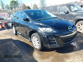 2010 Mazda CX-7 SV with VIN JM3ER2WM2A0302612, listed as a IAAI auction lot 41686288 with 185,831 mi miles. Bid and sale history available at carsss.com. Image 1.