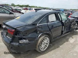 2016 Audi A6 2.0T Premium with VIN WAUCFAFC2GN133954, listed as a Copart auction lot 53397964 with 0 mi miles and Salvage Title. Bid and sale history available at carsss.com. Image 3.
