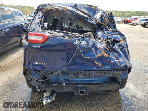 2016 Jeep Cherokee Limited z VIN 1C4PJMDS0GW255625, wystawiony jako Copart lot #55660014 z przebiegiem 86 601 mil mil oraz Nie do naprawy • Non repairable. Historia ofert i sprzedaży dostępna na DreamBid. Obrazek 6.