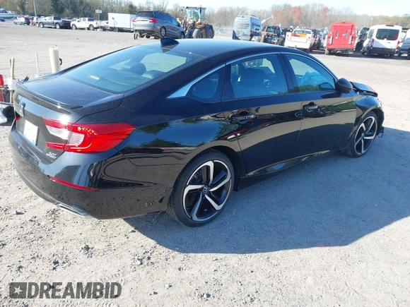 2020 Honda Accord Sport with VIN 1HGCV2F38LA027328, listed as a IAAI auction lot 42044702 with 33,947 mi miles and . Bid and sale history available at DreamBid. Image 4.