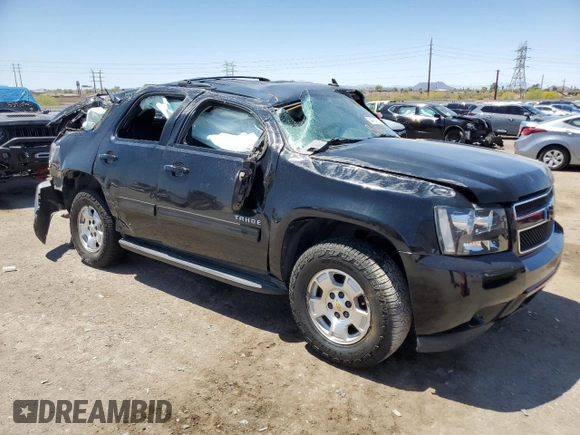 2011 Chevrolet Tahoe LS with VIN 1GNSCAE09BR384039, listed as a Copart auction lot 54063175 with Not provided miles and Salvage title. Bid and sale history available at DreamBid. Image 4.