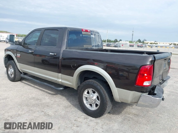 2010 Dodge Ram 2500 SLT with VIN 3D7UT2CL5AG172425, listed as a IAAI auction lot 41792566 with 185,236 mi miles. Bid and sale history available at carsss.com. Image 3.