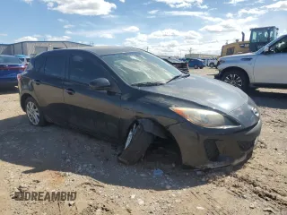 2013 Mazda 3 i Touring with VIN JM1BL1L71D1842795, listed as a Copart auction lot 47854375 with 131,672 mi miles and Salvage Title. Bid and sale history available at carsss.com. Image 4.