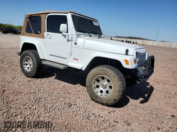 2003 Jeep Wrangler Sahara with VIN 1J4FA59S73P312279, listed as a Copart auction lot 60230445 with 151,886 mi miles and Clean title. Bid and sale history available at DreamBid. Image 4.